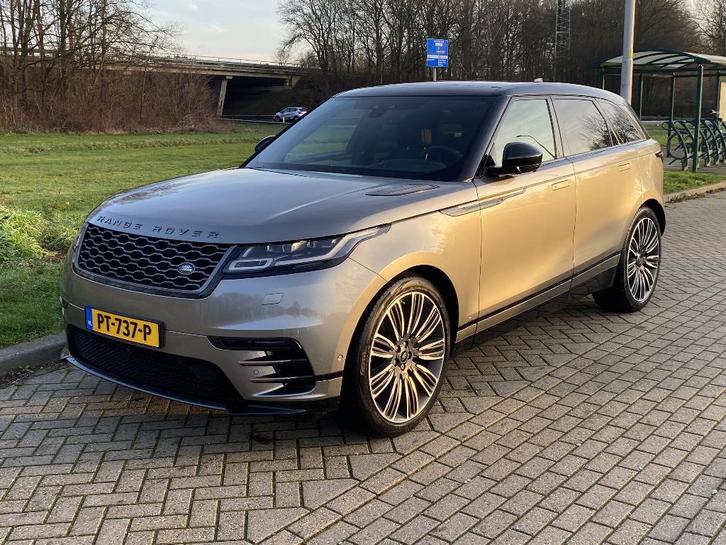 Land Rover Range Rover Velar 3.0 V6 381pk AWD AUT 2017 Grijs, Auto's, Land Rover, Particulier, 360° camera, 4x4, ABS, Achteruitrijcamera
