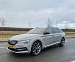 Skoda Superb Sportline 1.4 TSI iV trekhaak, zeer compleet!, Zwart, 4 cilinders, 160 pk, Alcantara