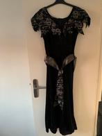 Carnavals Gothic zwarte jurk maat L/XL, Maat 42/44 (L), Ophalen of Verzenden, Zo goed als nieuw