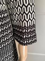 K06 Ana Alcazar maat 36/38=S/M jurk jurkje zwart/wit/geel, Zwart, Ophalen of Verzenden, Zo goed als nieuw, Knielengte