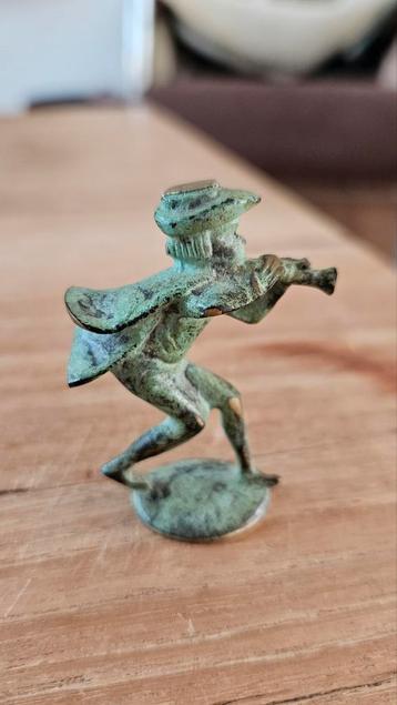 Bronzen Sater Beeldje - Klein beschikbaar voor biedingen