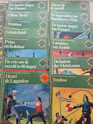 toppers in strip-wereld beroemde verhalen 27x beschikbaar voor biedingen