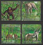 Burundi 1971 - Yvert 446-449 - Wilde dieren (ST), Verzenden, Overige landen, Gestempeld