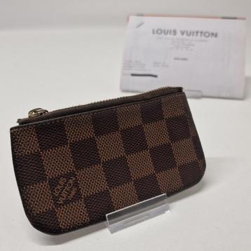 Louis Vuitton N62658 Key Pouch  Damier Ebene Canvas | Nette beschikbaar voor biedingen
