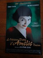 Amelie Filmposter, Rechthoekig Staand, Ophalen of Verzenden, Zo goed als nieuw, A1 t/m A3