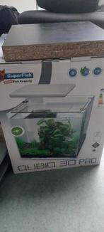 Aquarium Qubic pro 30 zwart, Dieren en Toebehoren, Ophalen, Zo goed als nieuw, Leeg aquarium