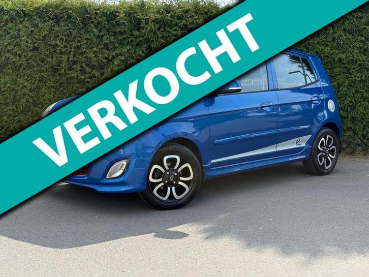 Kia Picanto 1.1 R-SportbyKia ECC LM14 Nederlandse Auto, Auto's, Kia, Bedrijf, Te koop, Picanto, ABS, Airbags, Airconditioning
