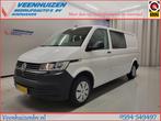 Volkswagen Transporter 2.0TDI L2/H1 Dubbele Cabine Euro 6!, Auto's, Voorwielaandrijving, Gebruikt, Euro 6, 4 cilinders