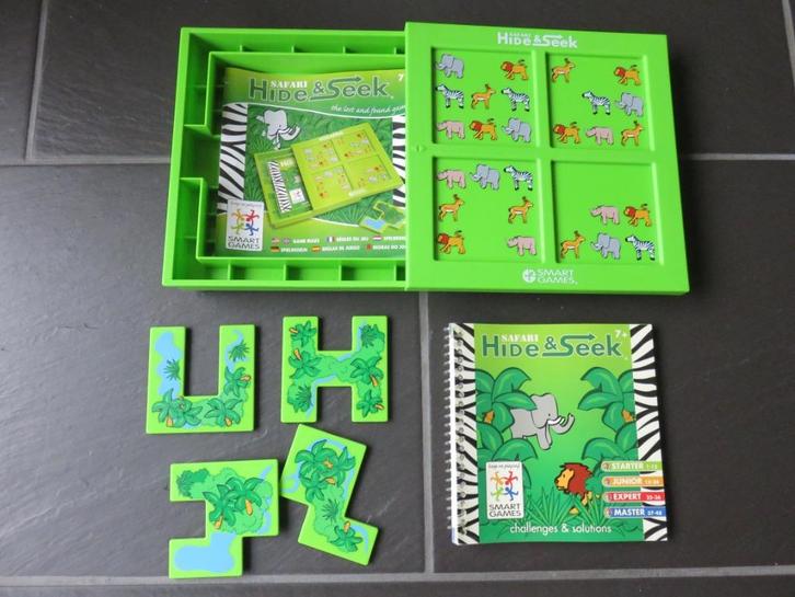 Smart games Safari Hide & Seek, vanaf 7 jaar., Hobby en Vrije tijd, Denksport en Puzzels, Zo goed als nieuw, Rubik's of 3D-puzzel