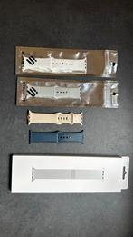 5 bandjes Apple Watch 41 mm, Ophalen of Verzenden, Zo goed als nieuw, Zilver, IOS