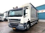 DAF CF 75.250 4x2 WITH CURTAINSIDE BOX & LOADING PLATFORM (E, Auto's, Automaat, Euro 5, Wit, Origineel Nederlands