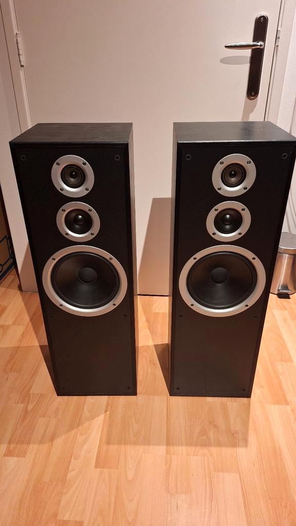 Jamo Studio 180, Audio, Tv en Foto, Luidsprekers, Zo goed als nieuw, Front, Rear of Stereo speakers, 120 watt of meer, Jamo, Ophalen