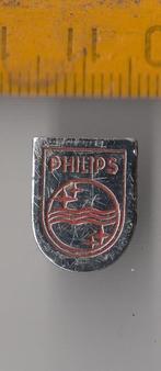 Philips Radio Logo embleem plastic schildje, Antiek en Kunst, Antiek | Tv's en Audio, Ophalen of Verzenden