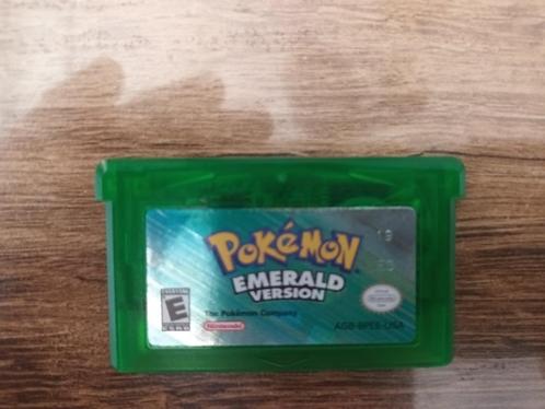 Pokémon Emerald version GameBoy Advance (GBA) USA, Spelcomputers en Games, Games | Nintendo Game Boy, Zo goed als nieuw, Role Playing Game (Rpg)