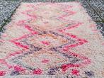 Handgeknoopt Berber Kleed Wol Hoogpolig 170x77cm, Huis en Inrichting, Stoffering | Tapijten en Kleden, Zo goed als nieuw, 150 tot 200 cm