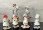 Vintage Sarah Kay Beeldjes, 6 Stuks., Verzenden, Gebruikt, Mens