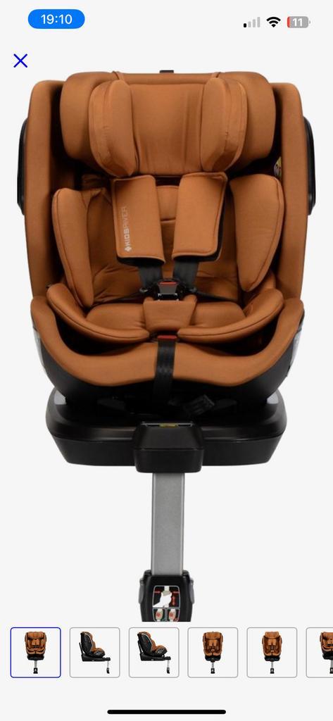 Kidsriver autostoel, Kinderen en Baby's, Autostoeltjes, Gebruikt, Overige merken, 0 t/m 18 kg, Isofix, Verstelbare rugleuning