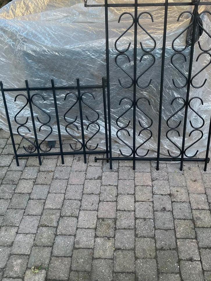 Veiligheidsrekken voor voordeur!, Tuin en Terras, Tuinhekken en Hekwerk, Gebruikt, Overige typen, IJzer, Ophalen of Verzenden