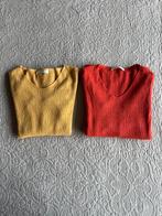 Damestrui getailleerd Mc Lorene oranje/geel S/M 38, Kleding | Dames, Truien en Vesten, Ophalen of Verzenden, Zo goed als nieuw
