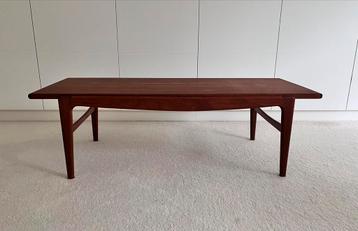 Vintage design tafel, salontafel, teak, 140 x 60 cm beschikbaar voor biedingen