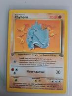 Rhyhorn 1st edition dutch pokemonkaart, Ophalen of Verzenden, Nieuw, Losse kaart