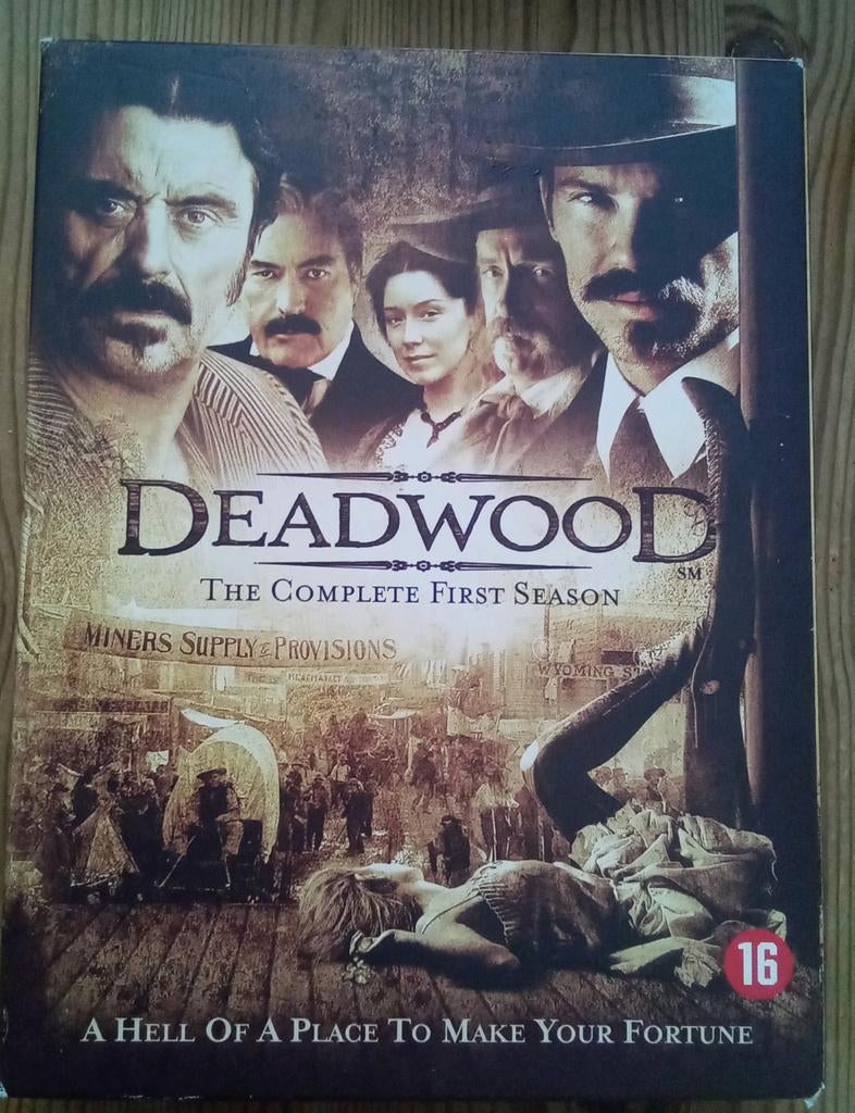 Deadwood Seizoen 1, Cd's en Dvd's, Dvd's | Tv en Series, Vanaf 16 jaar, Ophalen of Verzenden, Zo goed als nieuw, Actie en Avontuur