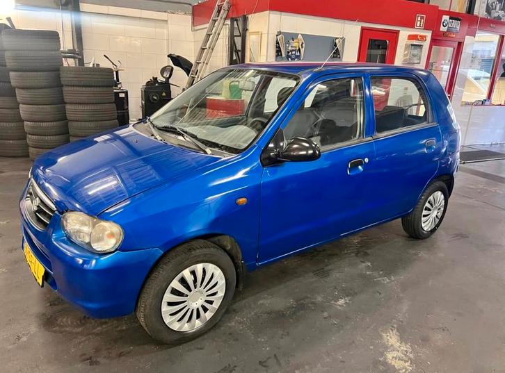 Suzuki Alto 1.1 2005 Blauw Automaat Nieuwe APK met NAP!, Auto's, Suzuki, Particulier, Alto, Benzine, D, Hatchback, Automaat, Origineel Nederlands