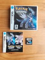 Pokémon Diamond (DS) - Compleet!, Spelcomputers en Games, Games | Nintendo DS, Avontuur en Actie, Gekoppelde computers, 2 spelers