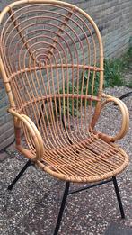 Rohé Noordwolde/Dirk van Sliedrecht. Rotan fauteuil., Ophalen, Bohemian., Zo goed als nieuw, 50 tot 75 cm