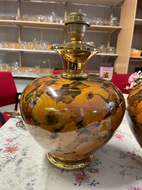 Vintage tafellamp set Le Dauphin Hollywood  Regency stijl, Antiek en Kunst, Antiek | Lampen, Verzenden