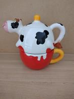 Theepot + kopje. Koe, Gebruikt, Overige typen, Ophalen of Verzenden, Overige stijlen