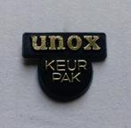 Speldje Unox Keurpak Oss ( zwart ), Verzamelen, Speldjes, Pins en Buttons, Ophalen of Verzenden, Zo goed als nieuw, Merk, Speldje of Pin