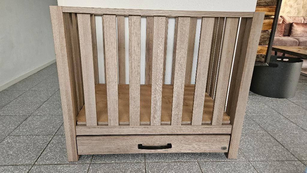 Baby box verstelbaar compleet, Ophalen, Gebruikt, Vierkant, In hoogte verstelbaar