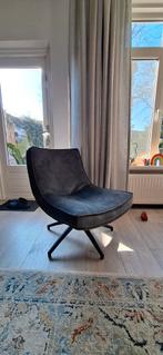 Groene/grijze fauteuil in prima conditie, Ophalen, Gebruikt, Stof, Modern