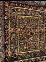 Prachtig mooie oosterse handgeknoopte gouddraad kleed, Ophalen of Verzenden