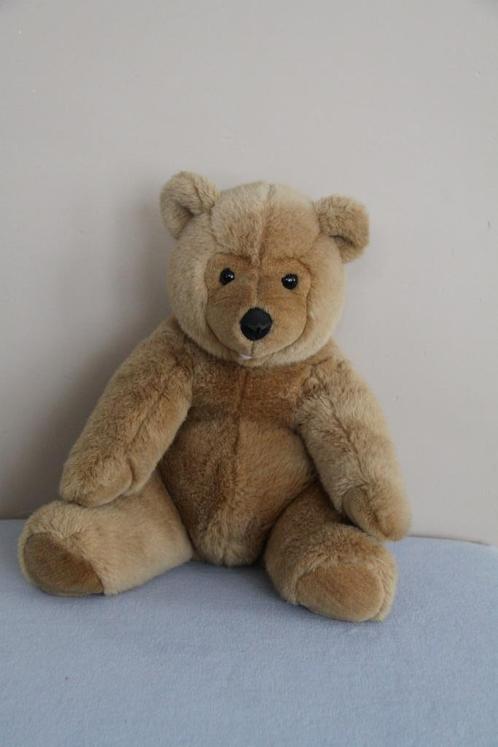 Grote zittende beer pluche knuffel lichtbruin NIEUW, Kinderen en Baby's, Speelgoed | Knuffels en Pluche, Nieuw, Beer, Ophalen of Verzenden