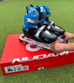 Inline skates hardboot Nijdam, maat 37-40, Verstelbaar, Kinderen, Zo goed als nieuw, Inline skates 4 wielen