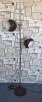 Vintage vloerlamp met bollen, Huis en Inrichting, Lampen | Vloerlampen, Ophalen, Gebruikt, Nvt, Metaal