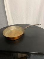 Koperen pan in gebruikte staat., Ophalen of Verzenden, Gebruikt, Koekenpan of Braadpan