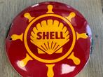 SHELL emaille reclamebordje, Reclamebord, Gebruikt, ., Ophalen of Verzenden