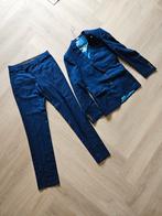 Gratis: blauw herenpak, Kleding | Heren, Kostuums en Colberts, Ophalen, Zo goed als nieuw, Blauw