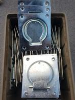 Luikring staal verzinkt 75x90 mm, Ophalen of Verzenden, Nieuw