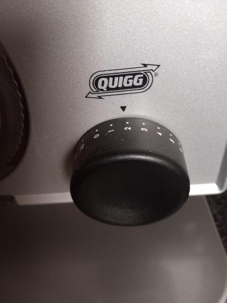 Quigg Broodsnijmachine - Perfect voor thuisgebruik, Huis en Inrichting, Keuken | Keukenbenodigdheden, Gebruikt, Ophalen of Verzenden