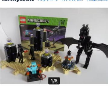 21117 Minecraft, De Enderdraak. Verzenden is mogelijk beschikbaar voor biedingen