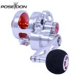 Big Game Poseidon Jigging Reel 200L Linkshandig Nieuw., Watersport en Boten, Hengelsport | Zeevissen, Ophalen of Verzenden, Nieuw