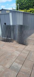 Gegalvaniseerde roosters 100 x 50 cm, 8 stuks, Doe-het-zelf en Verbouw, IJzerwaren en Bevestigingsmiddelen, Ophalen, Gebruikt