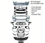 Bodykit Voor Mercedes W118 CLA45 AMG Look, Mercedes-Benz, Nieuw, Ophalen of Verzenden, Bumper