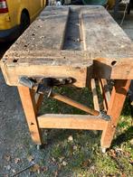Werkbank Nooitgedagt +/- 170 lang 63 breed 90 hoog, Doe-het-zelf en Verbouw, Werkbanken, Ophalen, Gebruikt, Bankschroef