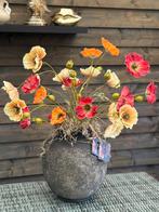 Nieuw Zijden boeket klaprozen, Huis en Inrichting, Woonaccessoires | Kunstplanten en Kunstbloemen, Ophalen, Binnen, Info@colors&joy.nl