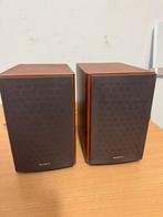 2 Weg Speakers Sony SS-CCPX11 + Stekkers, Ophalen of Verzenden, Zo goed als nieuw, Front, Rear of Stereo speakers, Sony